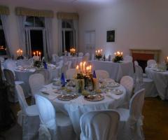 Candelabri per i tavoli di matrimonio