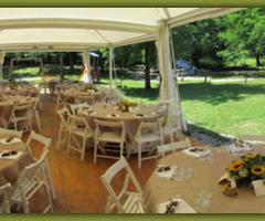 Mise en place all'esterno