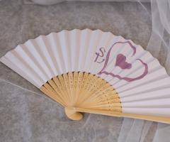 Yourspecialday - Ventaglio matrimonio lilla