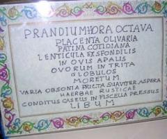 Menù di nozze Antica Roma