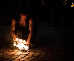 Yantra Fire - Animazione con i giochi di fuoco