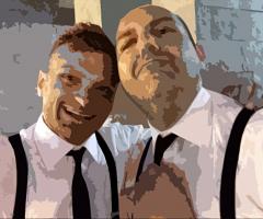 Aruanà Wedding Music Planner - Momento di relax dei musicisti degli Aruanà.