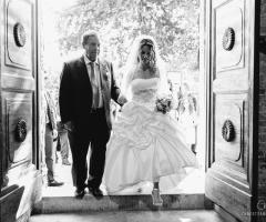 L'entrata della sposa in chiesa