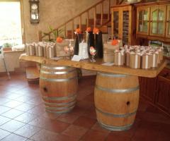 Il tavolo delle bomboniere