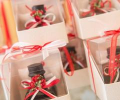 Roberto Golfieri - Organizzazione bomboniera tema rosso e bianco