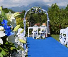 Siamo al Verde Fiori - Allestimento in villa