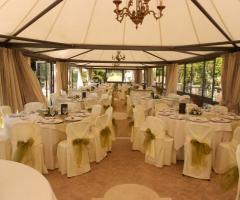 Gazebo per il matrimonio