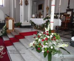 Allestimento floreale chiesa by I fiori di Franca