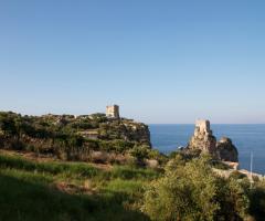 Panorama sulla tonnara da Torre Dora