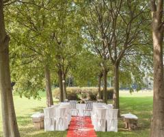 Cerimonia in giardino