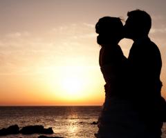 Pinax.it - Gli sposi al tramonto