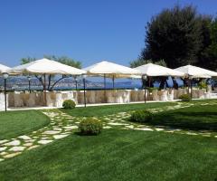 Giardino allestito per il matrimonio - Poggio Ruppelt dal Tedesco 1930