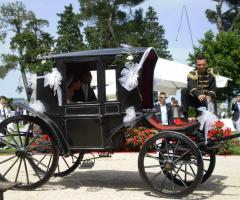 Entrata in carrozza - Villa san Nicolino
