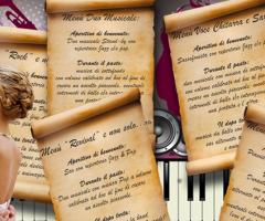 Menu musicali - Musica e animazione per matrimoni Stand-By