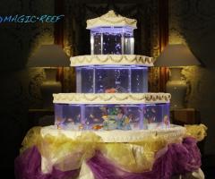 Wedding Crystal Torta Acquario Magic Reef