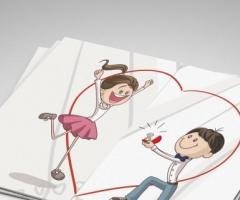 Grafica Personalizzata - Partecipazioni nuziali spiritose