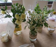 centrotavola country chic