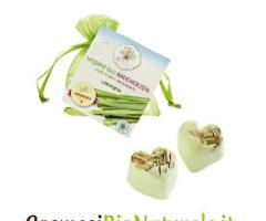 Cosmesibionaturale - Cuori da bagno bio con organza