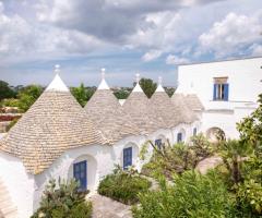 Villa Cenci - I caratteristici trulli