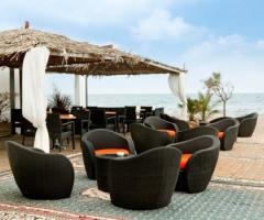 Ricevimento di nozze sulla spiaggia