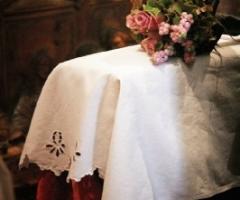 Allestimenti per il rito sacro del matrimonio
