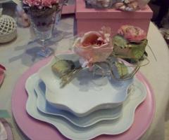 Servizio di piatti per la lista di nozze