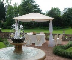 Intima cerimonia presso la Corte degli Stemmi a Castello