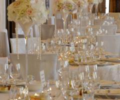 Allestimento tavoli - White Passion