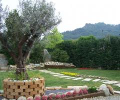 Giardino della location di matrimonio