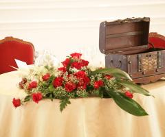 Astoria Palace Ricevimenti - Centrotavola floreale per il matrimonio