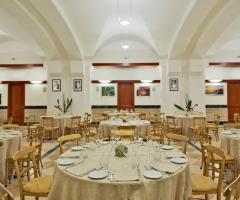 Sala interna per il ricevimento