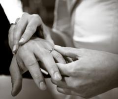 Foto dello scambio delle fedi