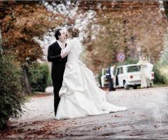 Foto del bacio degli sposi