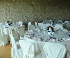 Salone interno ricevimento di nozze