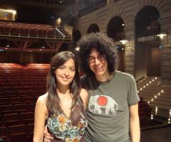 Martina con Giovanni Allevi