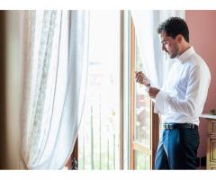 FotoGesti - Lo sposo si prepara