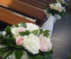 Coreografia floreale matrimonio