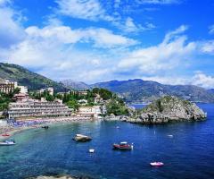 Grand Hotel Sea Palace nella Baia di Mazzarò