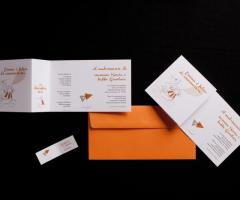 Coordinato partecipazioni e inviti di matrimonio tema mare - Modello Marinero