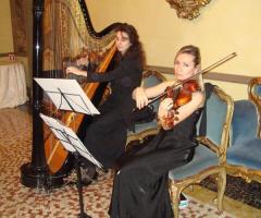 Violino e arpa per il matrimonio