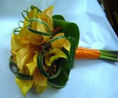 Bouquet di calle per la sposa