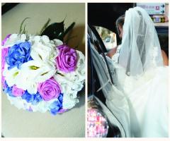 Bouquet rose e ortensie - LE MUSE della sposa