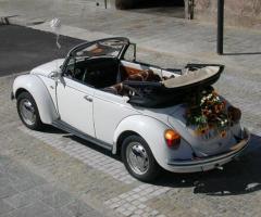 Noleggio Auto - Maggiolone Cabrio bianco