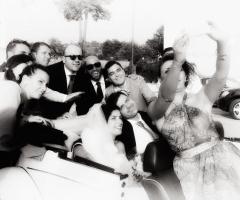 Annfoto Fotografia di stile - Un selfie ricordo per gli sposi