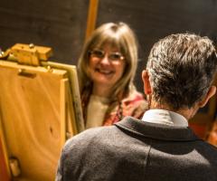 Caricature Charlotte - Ritratti e caricature dal vivo per matrimoni a Verona