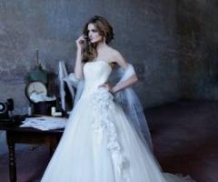 Abito da sposa con scollo a cuore e gonna ampia - Modello Alisea di Alessandra R.