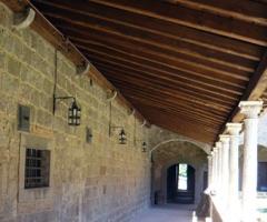 Chiostro della residenza d'epoca per il matrimonio