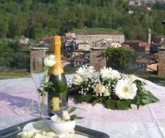 Angolo per il brindisi degli sposi