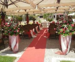 Celebrazione delle nozze a Tenuta Astroni (Napoli)