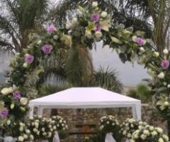 Vivaio Ferrante - Arco fiorito per la cerimonia all'aperto